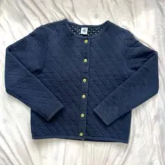 PETIT BATEU◆キルティングカーディガン140cm