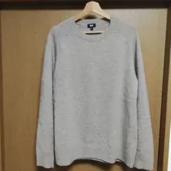 UNIQLO ラムウール ニット XXL ベージュ 2024