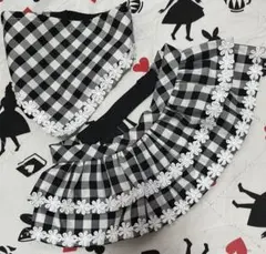 犬用　スタイとスカート　お散歩　ハンドメイド