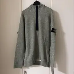 Stone Island FW22 Half-Zip Knit Hoodie