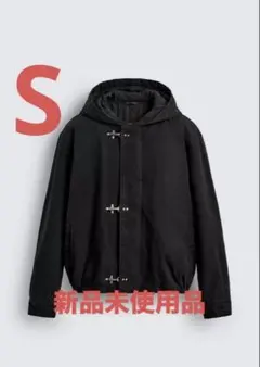 【完売品S】ZARA トグル ファイヤーマンジャケット フード付き