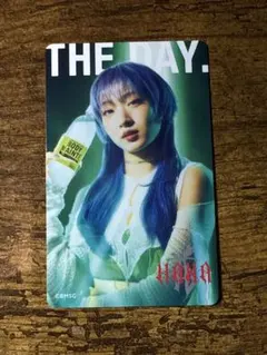 ボディメンテ THE DAY トレカ ジス HANA　JISOO