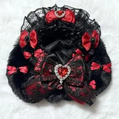 ぬい服 着ぐるみ にじぱぺっと 10cm 11cm 垂れ耳 黒 赤