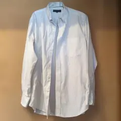 ユニクロ　メンズ　ワイシャツ　ストライプ