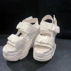 ベルトサンダル　厚底サンダル　スポーツサンダル
