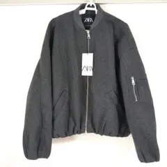 ザラ　バルーン　デザインブルゾン