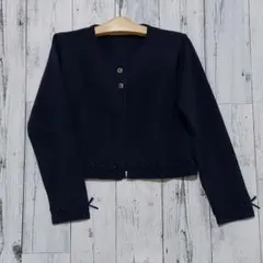 一回着用　ファミリアニットカーディガン　130 ボレロ