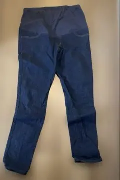 マタニティズボン　デニム　楽々パンツ