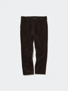 ユニクロ スマートアンクパンツ　コーデュロイ　Mサイズ ダークブラウン