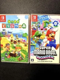 あつまれ どうぶつの森 スーパーマリオワンダー セット売り動作確認済み 即日発送