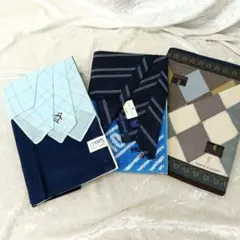 新品未使用 ブランド ハンカチ メンズ 6枚セット まとめ売り