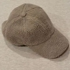 【最終値下げ！】GU ブラウン フリースキャップ 2点セット