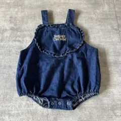 デニム オーバーオール サロペット 100