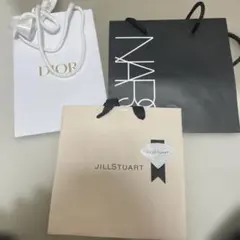 DIOR NARS JILL STUART ショップ袋セット