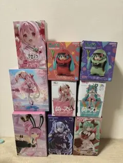 初音ミクフィギュア14体まとめ売り 美少女 フィギュア 14体 まとめ売り 初音ミク 喜多川海夢 オーバー
