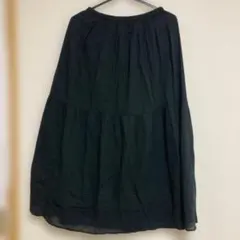 UNIQLO ティアードマキシスカート