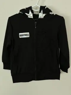 BABYDOLL ブラック パーカー