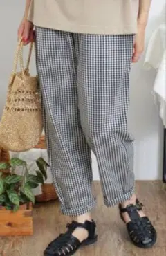 SM2 UVカット柄アソートテーパードパンツ