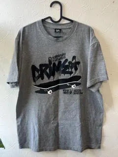 希少STUSSY グレー Tシャツ Lサイズ