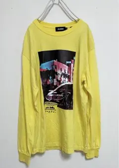 X-LARGE エクストララージ  プリント ロンT 長袖 Tシャツ　M