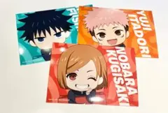 呪術廻戦 5周年 ダイバーシティ東京 プラザ 特典 ブロマイド 虎杖　釘崎　伏黒