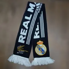 アディダスadidasイギリス製2002年レアル・マドリード廃盤マフラー美品