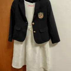 COMME CA ISM ホワイト ノースリーブ ワンピース