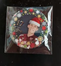 VC長野トライデンツ クリスマス缶バッジ松本慶彦 選手