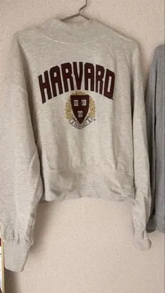 ハーバード 公式グッズ スウェット Lサイズ カレッジTシャツ 長袖