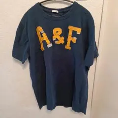 Abercrombie & Fitch マッスルフィットTシャツ XL ネイビー