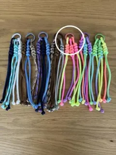 ハンドメイド　手編みパラコード3本セット2