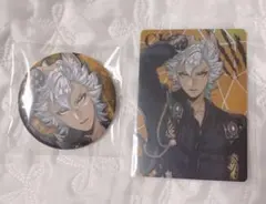 ツイステ　ジャック　オーロラカード　缶バッジ