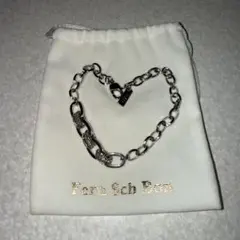 AAA 末吉秀太 Fern Sch Bon シルバーチェーンブレスレット