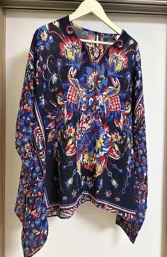 （新品　タグ付き）ブージュルード　Bou jeloud 花柄　オーバーサイズ