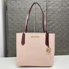 モ*ゥ様 Michael Kors ピンク トートバッグ