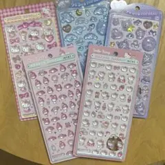 【正規品】ボンボンドロップシール　サンリオ　まとめ売り　5点