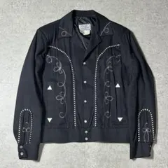 HbarC エイチバーシー　90's ブラックジャケット 未使用　S USA製 HbarC エイチバーシー 90's ブラックジャケット 未使用 S USA製