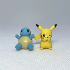 ポケモン　ピカチュウ　ゼニガメ　ミニフィギュア