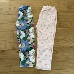 ベビー用レギンス2点セット
