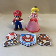 スーパーマリオ レトロ フィギュア 指人形 ピーチ姫 ノコノコ - メルカリ