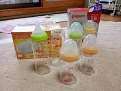 Pigeon さく乳器·ほ乳びん消毒器·ほ乳びん6本の3点セット値下げしました