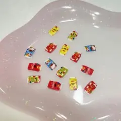 ネイルパーツ　選べるおまけ付　飲み物