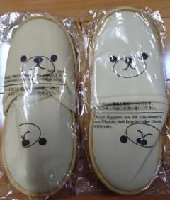子ども用使い捨てスリッパ2足セット