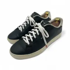【美品】Paul Smith 【27㎝】ブラックレザー スニーカー