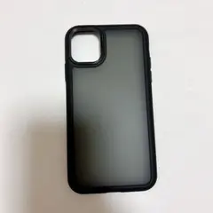 ❇️iphone11 ケース スマホカバー　ブラック　半透明　アイフォン　シンプル