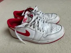 Nike Air Jordan 1 Low ホワイト/レッド OG 27.5のサムネイル