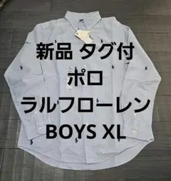 【新品 タグ付き】Ralph Lauren ボタンダウンシャツ 刺繍