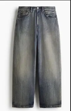 H&M super baggy denim 28/30のサムネイル