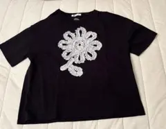 barndoor バーンドア　Tシャツ　ドット　フリル　花のサムネイル