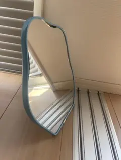 結婚式 ウェルカムスペース ウェーブ ミラー 装飾 卓上ミラー